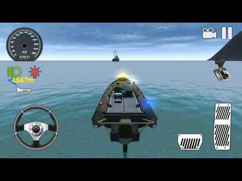 Coast Guard Police Rescue Simulator - Boat Games Android Gameplay On PC