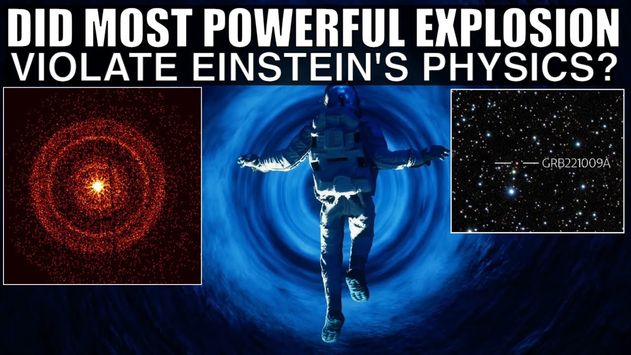 Did Most Powerful Explosion Ever Seen Violate Einstein's Relativity?