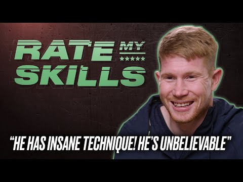 Kevin De Bruyne Rates Your Football Skills | Rate My Skills | SPORTbible | 