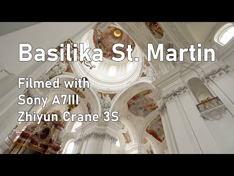 Basilika St. Martin (Weingarten) Sony A7III - Zhiyun Crane 3S in 4K