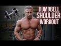 Full Shoulder Workout Using ONLY Dumbbells