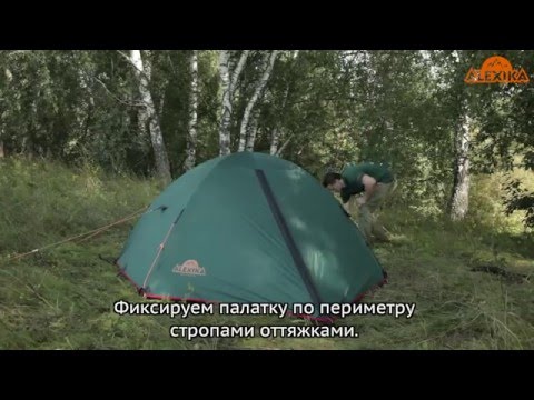 Миниатюра изображения товара Палатка Alexika Scout 3 / 9121.3101 (зеленый)