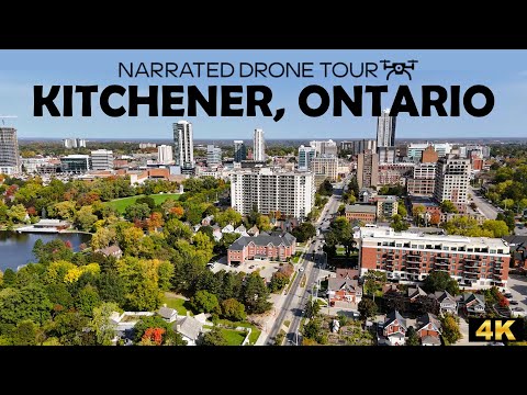 🍂 Kitchener, Ontario in Full Autumn Glory | Stunning Fall Colours in 4K