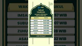 Jadwal Salat dan Imsakiyah Padang dan Sekitarnya, Hari Sabtu 25 Maret 2023