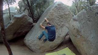 Video thumbnail of Filàntop, 6a. Can Boquet