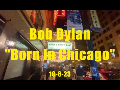 Bob Dylan "BORN IN CHICAGO" 2023 Rare footage!
