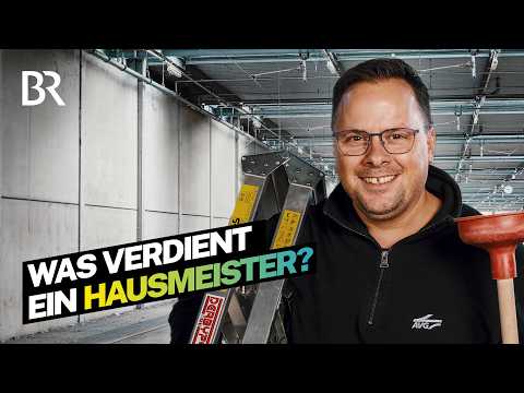 Er sorgt für Ordnung: Job & Gehalt als Hausmeister | Lohnt sich das? | BR