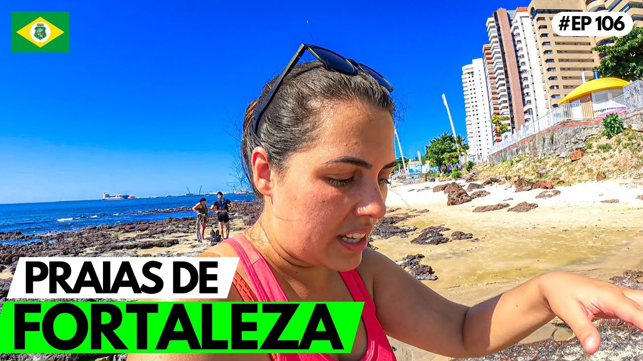 😱FICAMOS CHOCADOS COM AS PRAIAS DE FORTALEZA #ep106