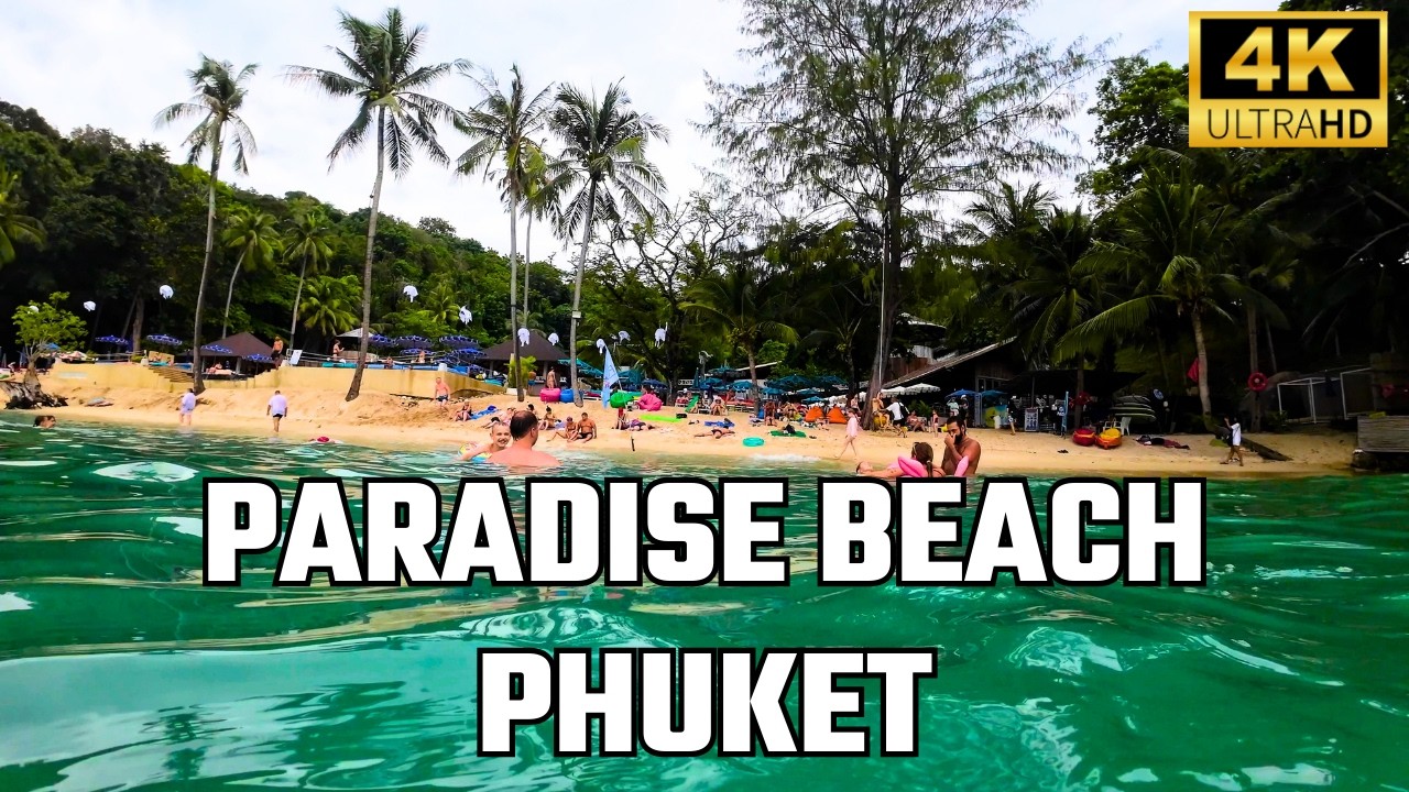 Embark on a walking tour at Paradise Beach.