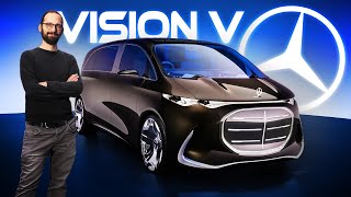 Mercedes Vision V : première rencontre avec le van de luxe !