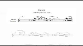 Gato Barbieri - Europa Tenor Sax transcription