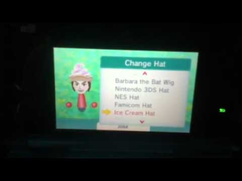 All 74 Hats From Mii Plaza. (Find Mii 1 and 2)