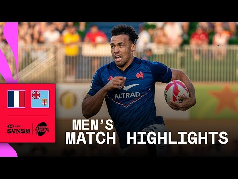 Bringing the FLAIR to Dubai 🤌 | France v Fiji | HSBC SVNS Dubai 2025 | Men's Highlights