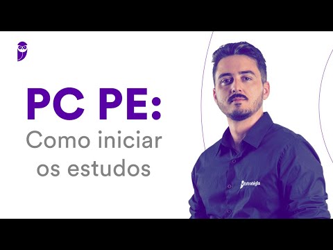 Concurso PC PE: Como iniciar os estudos