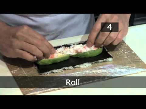 How To Make A California Roll Uramaki