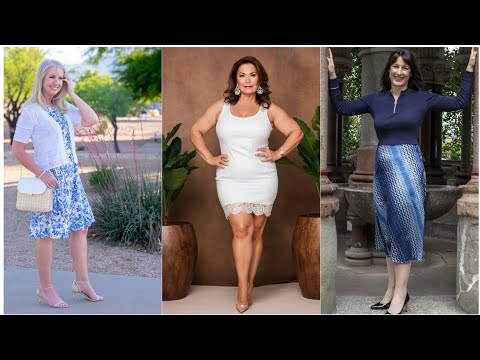 Natural Older Women OVER 50 60 & 70| Best Elegant Fashion Trends Older Women pt 32