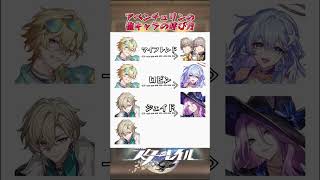 アベンチュリンの他キャラの呼び方 #崩壊スターレイル #honkaistarrail #hsrwll #スタレ #崩スタ #starrail #shorts