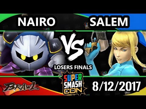 Smash Con 2017 Brawl - MVG | Salem (ZSS) Vs. NRG | Nairo (Metaknight) SSBB LF