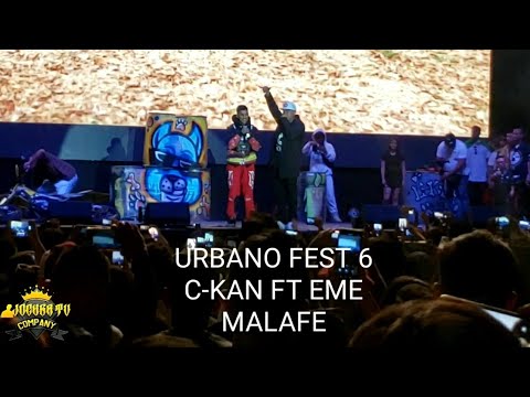 URBANO FEST 6 | C-Kan Ft Eme Malafe - El Dia De Nuestra Suerte (En Vivo)