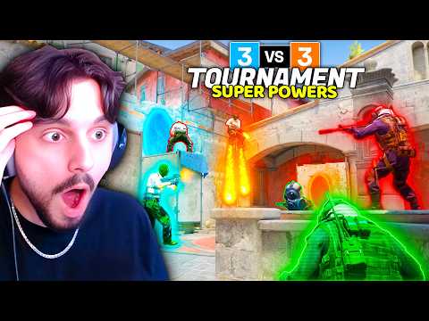 I Invited 24 STREAMERS to a 3V3 SUPER POWER TOURNAMENT...