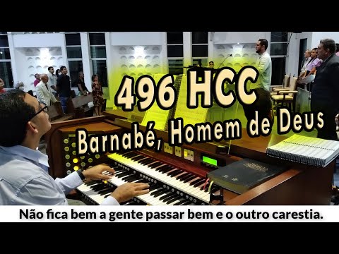 (496 HCC) BARNABÉ, HOMEM DE DEUS - PIBCORD -  com Letra