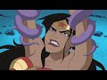 Justice League Unlimited Wonder Woman Vs Mongul