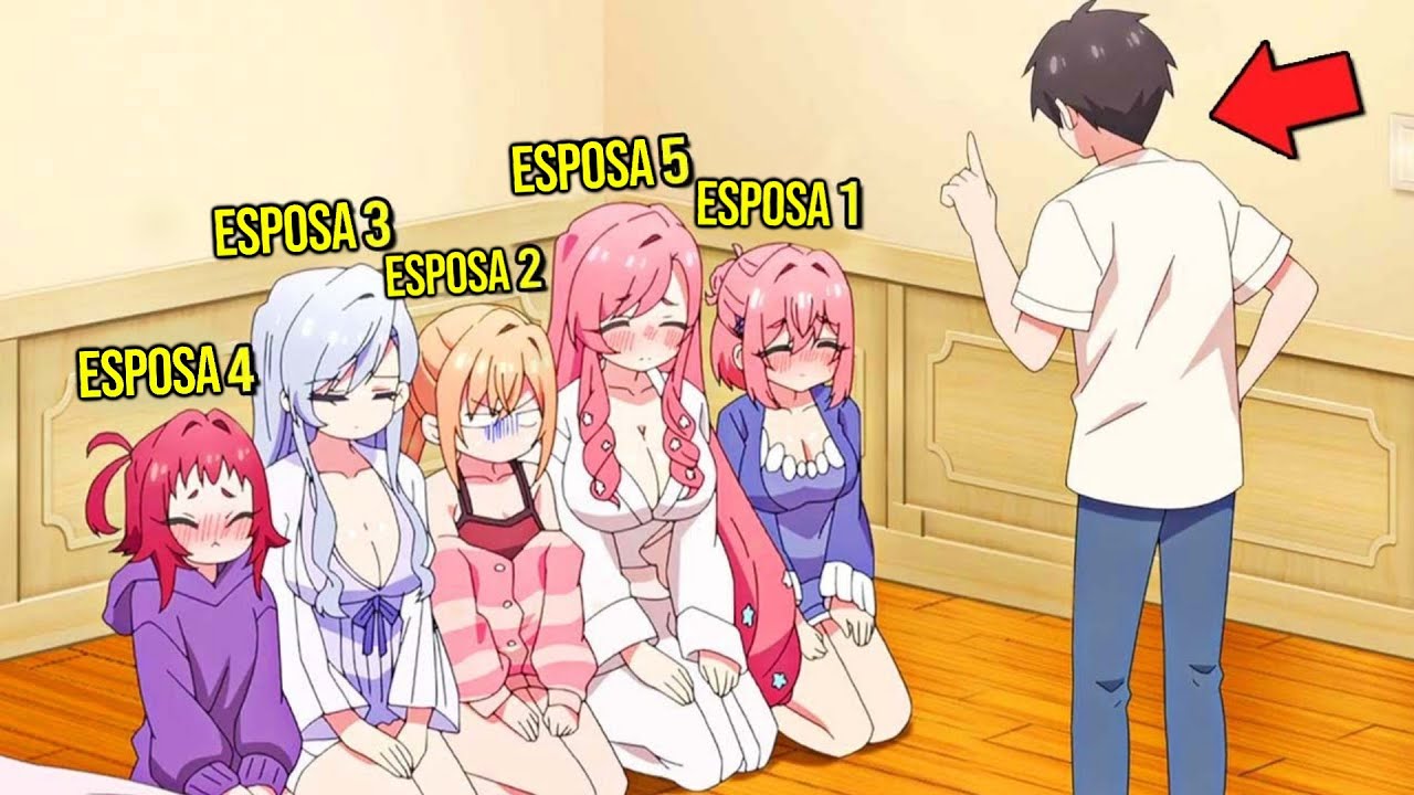 Ele Nasceu Amaldiçoado Com 100 Esposas (1-12) - Anime Recap