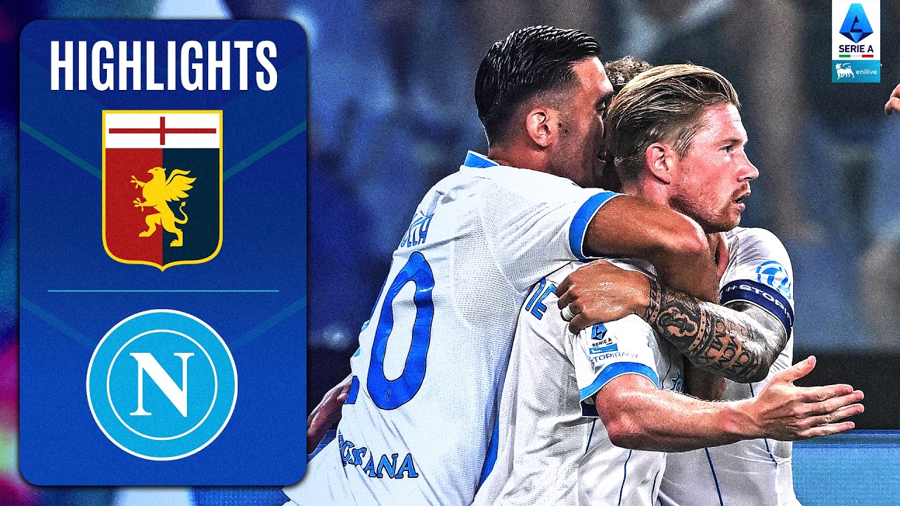 Buona la Prima per Allegri | GENOA-NAPOLI 0-2 | HIGHLIGHTS | SERIE A ENILIVE 2026/27
