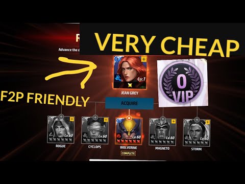 Unlocking Jean in only 60 Days of Playing? - F2P Account Day 56 - Marvel Future Fight
