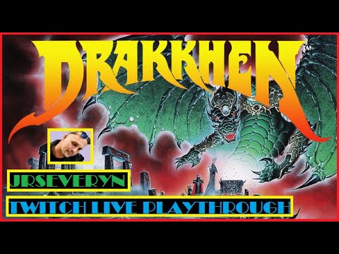 Drakkhen (SNES) - Full Playthrough - #1 - Human Survival. Half Dragon, Half Human, Drakkhen.