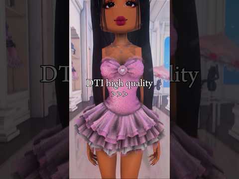 High Quality on DTI 🤩 - Dress to Impress Roblox