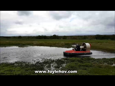 Team Building Activities: Hovercraft Flying at Foylehov Activity Centre, Northern Ireland