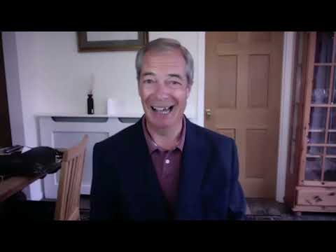 Farage reacts to Tory TV Debate.