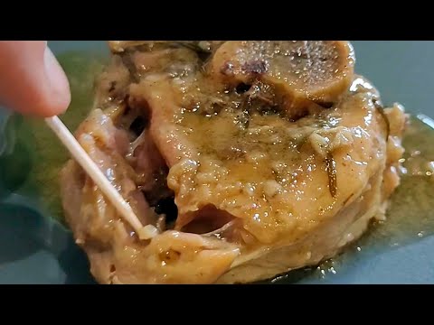 VERY TENDER PORK OXOBUCO (SHIN) - cut with a toothpick ...