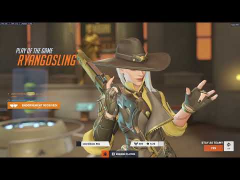 20K DMG! ASHE GOD! GALE ASHE OVERWATCH 2 SEASON 12 GAMEPLAY