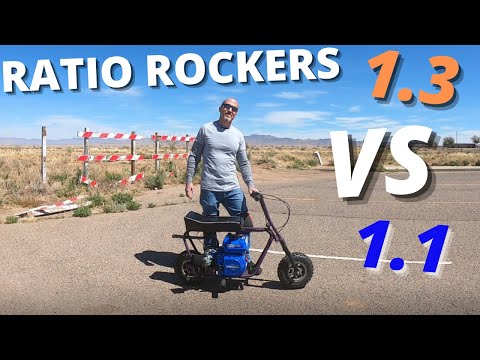 1.3 ratio rockers versus 1.1 ratio on a Duromax 208