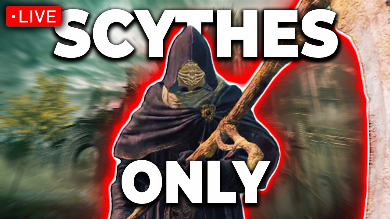 Beating Elden Ring for the FIRST TIME EVER! (Scythes Only) Part 6