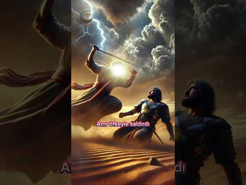 Hendek Savaşı: Hazreti Ali ve Amr bin Abd-i Vedd'in Tarihi Karşılaşması #hzali #islam #shorts #fyp