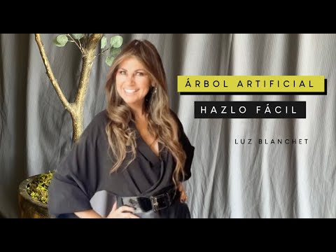 DIY Artificial Tree Easy / Olive / Eucalyptus / Light Blanchet