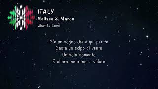 Melissa & Marco - What Is Love (Italy) 🇮🇹 JESC 2018