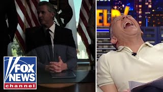 ‘Gutfeld!’: Newsom is VIOLENTLY trying to control his hands