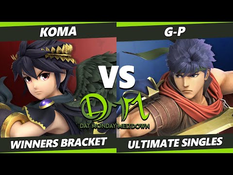 DAT Monday Meltdown 215 - Koma (Dark Pit) Vs. G-P (Ike) SSBU Ultimate Tournament