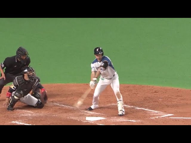 【3回裏】必死に食らいついた!! ファイターズ・松本の技ありタイムリー!! 2017/9/21 F-H