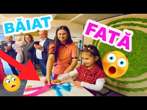 👫BĂIEȚEL sau FETIȚĂ?❓ Reacția mea la Baby Gender Reveal Party. Botezul lui Mia / Genul copilului