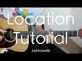 How To Play: Location - Khalid (Guitar Tutorial Lesson)