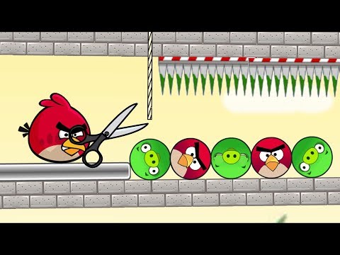 Angry Birds Piggies Out - RESCUE THE BIRD AND KICK ROUND PIGS!