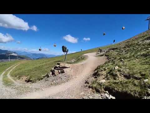 Das RoadGap auf dem Hacklberg-Trail in Saalbach-Hinterglemm
