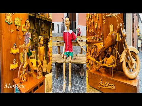 🇮🇹Loja de presentes exclusiva - Pinóquio World | Loja de brinquedos Bartolucci em Colonna, Roma | Fabricado na Itália @MarsOne41