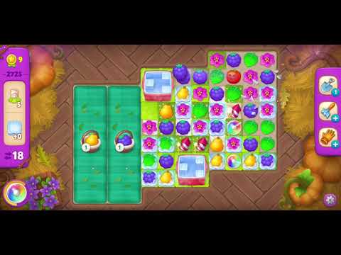 Gardenscapes Level 2725