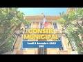 Conseil municipal du 8 décembre